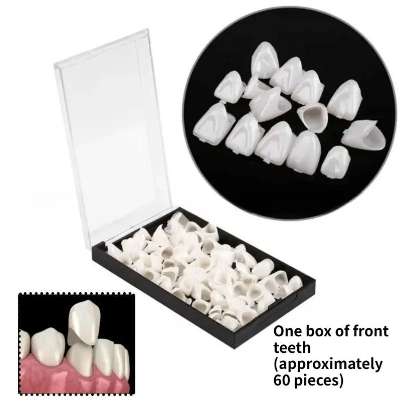 

Новейшая временная корона с искусственными зубами для ухода за полостью рта, фарфоровые виниры и зубные пластыри