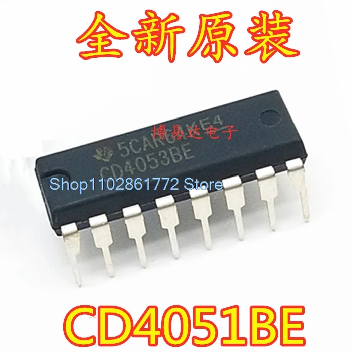 

(20 шт./партия) CD4053BE CD4053 DIP-16