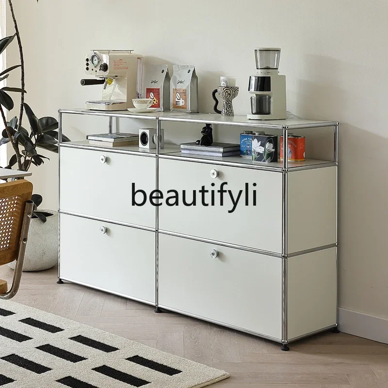 

medieval module stainless steel side cabinet modern custom chest cabinet TV cabinet