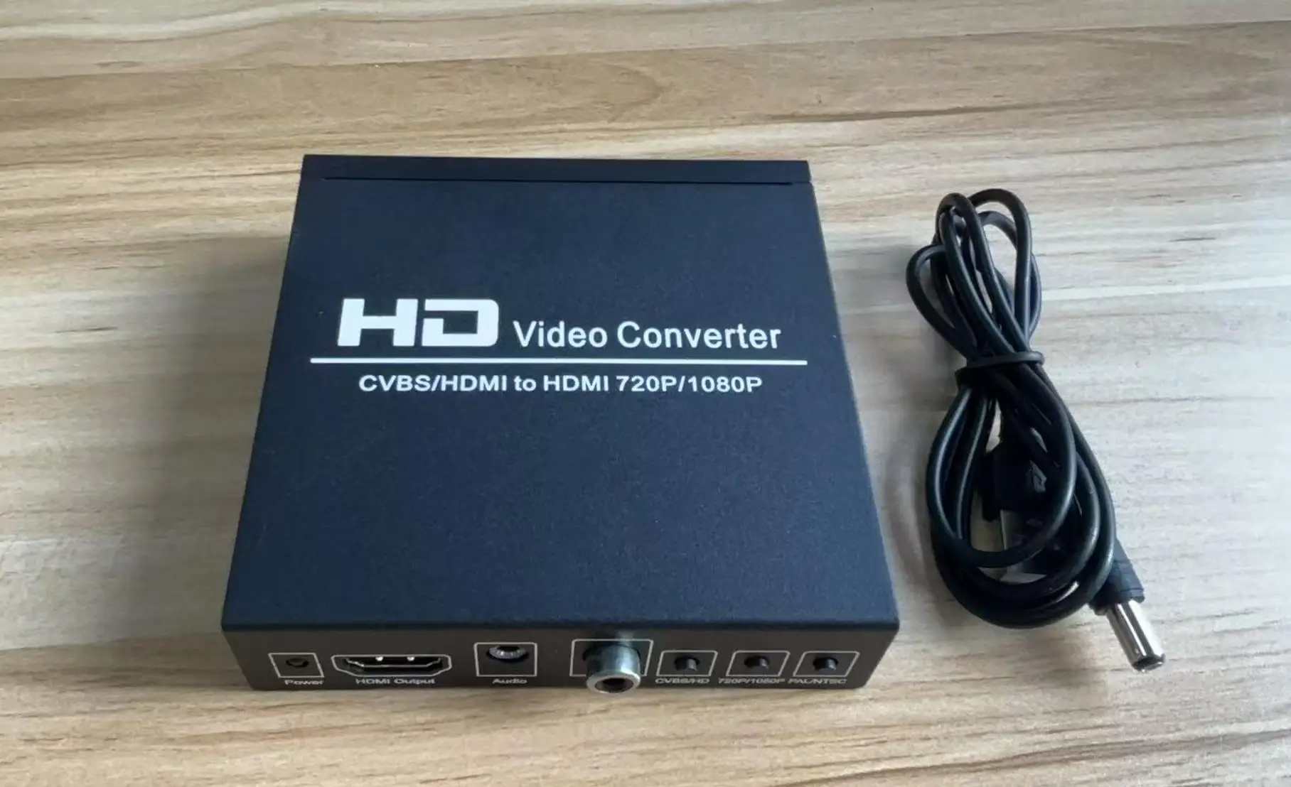 

720p 1080P HDMI 3RCA CVBS AV HDMI TO HDMI Аудио-видео конвертер адаптер PAL NTSC для PS4 PS5 Xbox DVD ноутбука ПК к ТВ-монитора