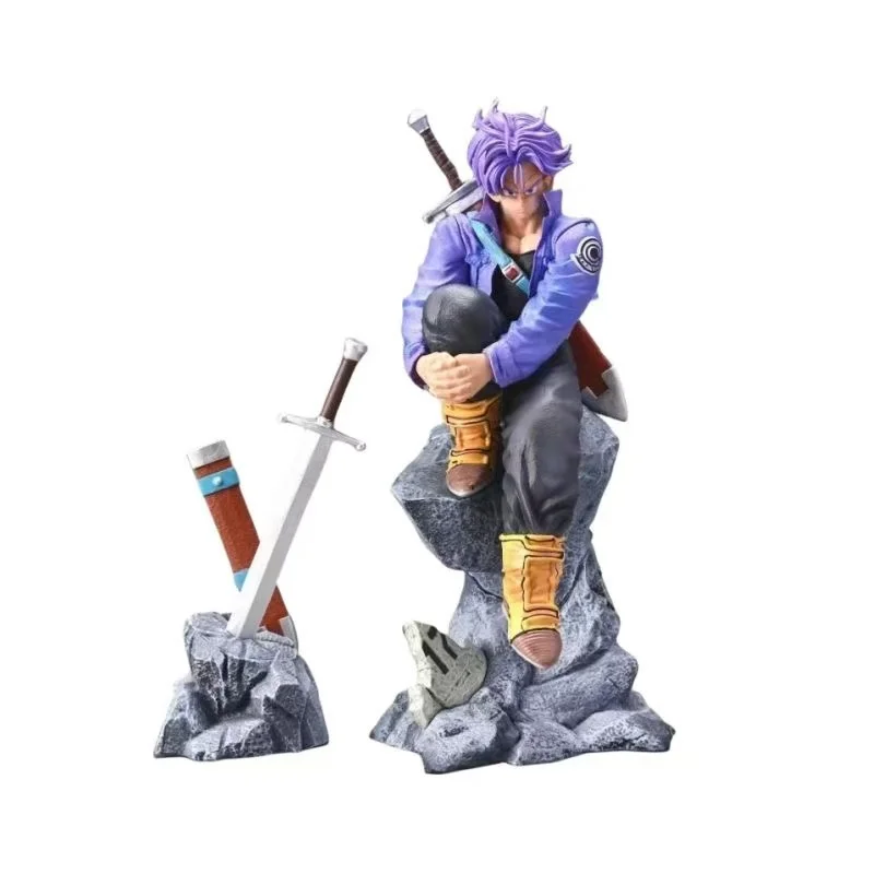 Anime Dragon Ball Z Figure Trunks Figures 26cm Last Ranker Torankusu PVC Toy Model Collection Decoration Christmas Gifts