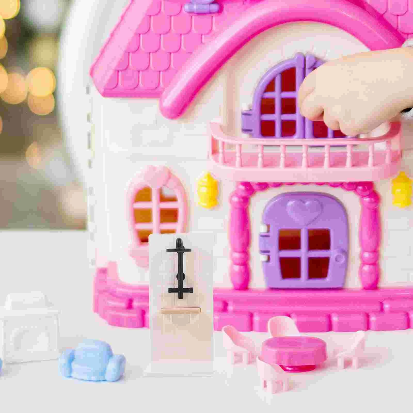 Meubles miniatures réalistes, Mini évier de bain, armoire, maison, salle de douche, décor, petite taille, jouet artisanal en bois et plastique