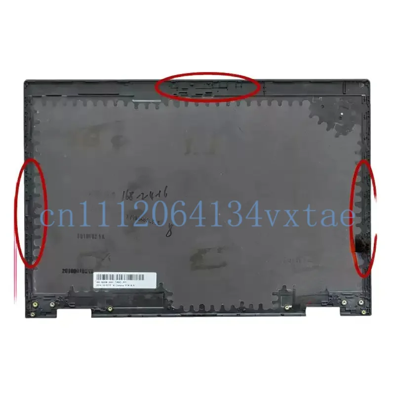 Black New For Thinkpad X1 Yoga 3rd Gen Top Case Lcd Cover Rear Lid back  RGB No  01AY948 0.3