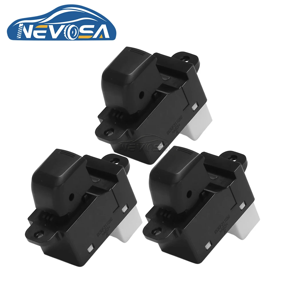 NEVOSA 93580-4X000 Passenger Side Window Lifter Switch Rear Left Right Glass Button For KIA Rio K2 2011 2012 2013 2014 2015 2016