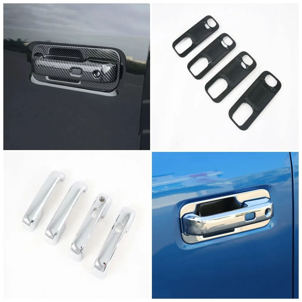 

For Ford F150 F-150 Raptor 2017 2018 2019 2020 Accessories Car Door Pull Doorknob Catch Door Handle Bowl Cap Decoration Cover