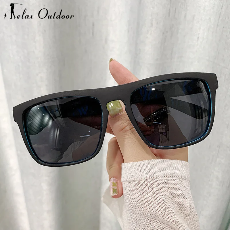 2024 New Square Vintage Polarized Sunglasses Men Women Retro Driving Fishing Luxury Brand Designer Sun Glasses UV400 Eyewear image 4