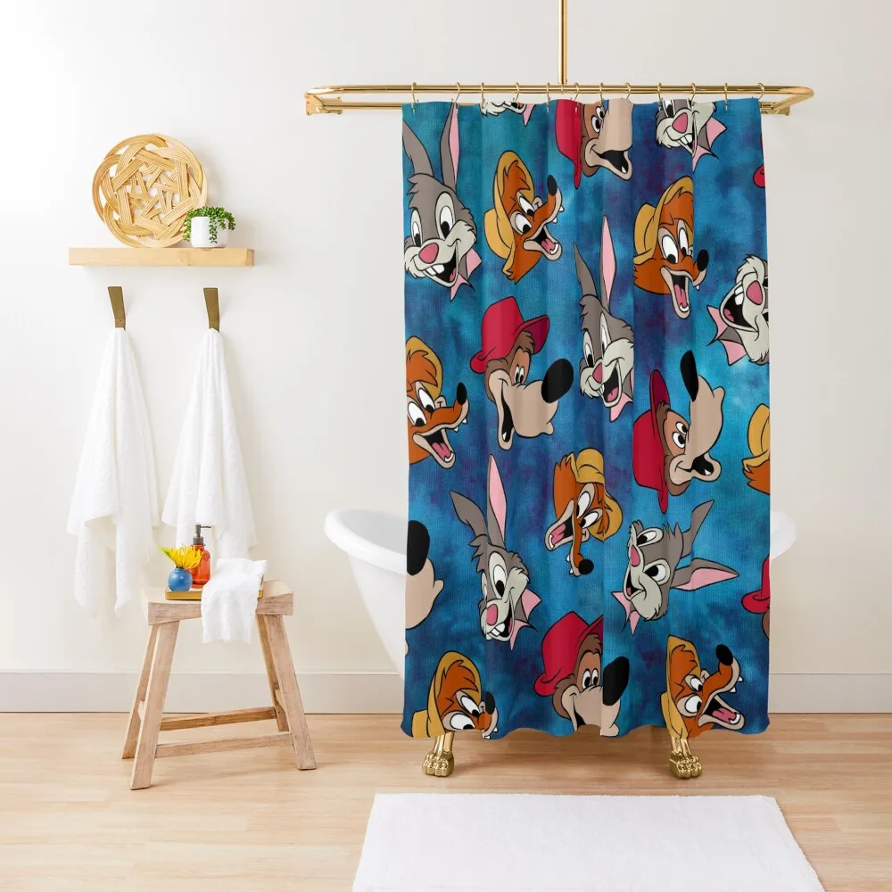 

Splash Mountain pattern Shower Curtain Window Curtain Curtain For Shower