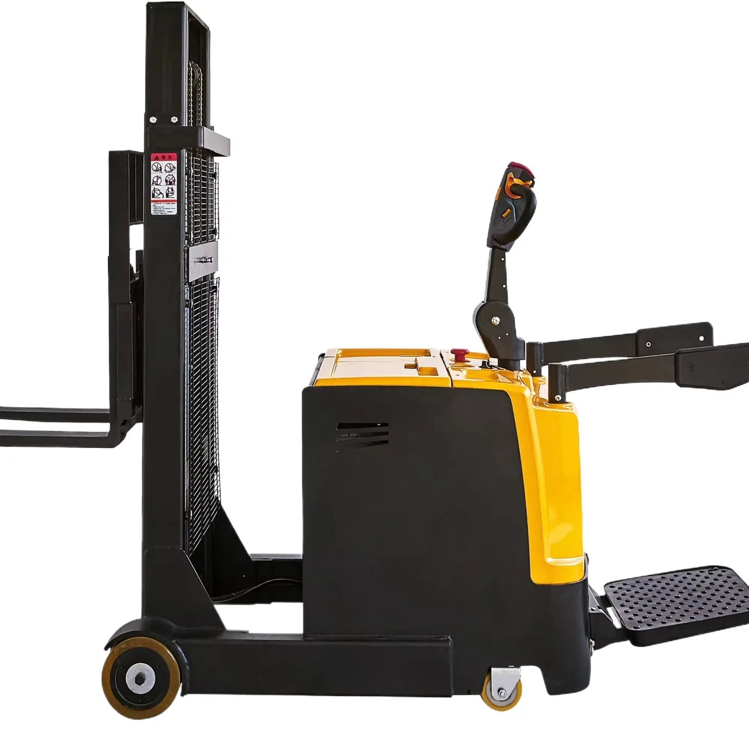 

【Best-selling】Customer Pick Forklift Electric Stacker 3300Lbs Battery Power Full Electric Pallet Stacker Self Lifting Electric P