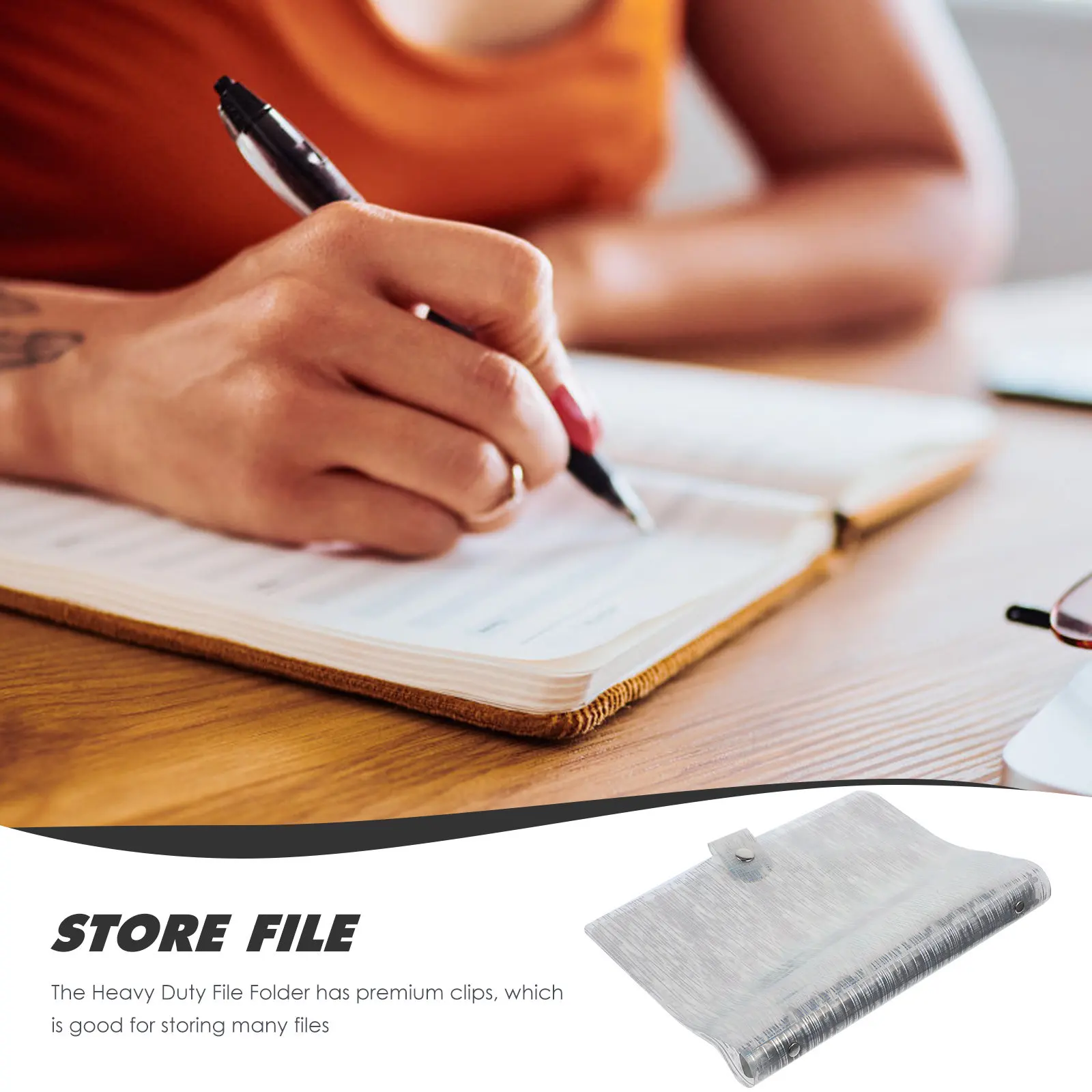 

Многоцветная обложка для блокнота А5 на 6 кольцах, прочный держатель для бумаг, органайзер для офисных документов, защитный чехол для ежедневника