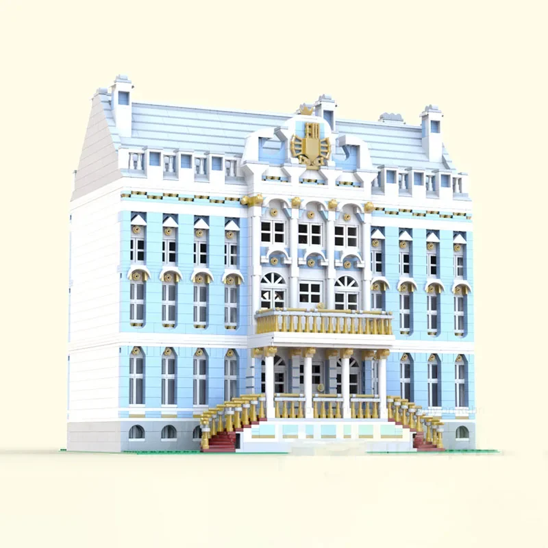 2025 Neues Produkt Moc-Bausteinmodell Catherine Palace Modularer Baustein Geschenk Kinderspielzeug DIY-Montageset