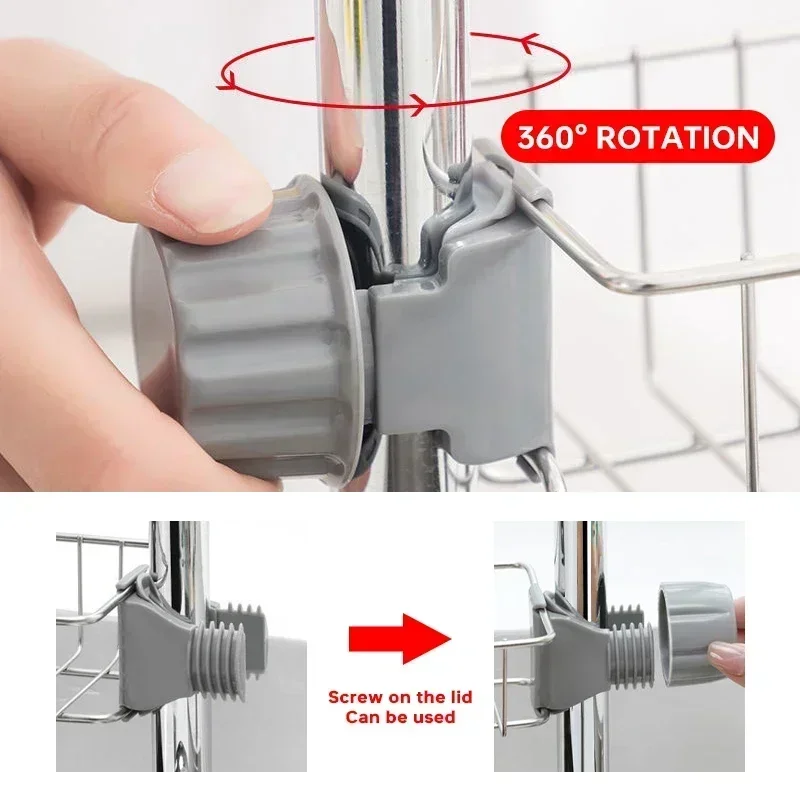 Kitchen Stainless Steel Sink Drain Rack Sponge Storage Faucet Holder Soap Drainer Towel Rack Shelf Organizer Kitchen Accessories image 4