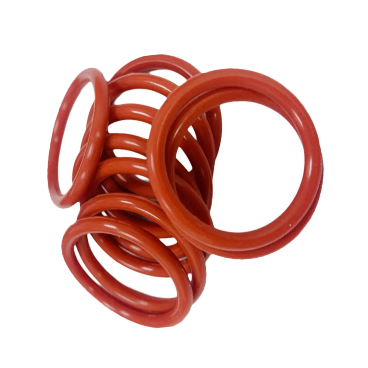 10/20Pcs CS 4/5mm VMQ Red Silicone O Ring Food Grade Sealing Ring Waterproof Insulated Gasket OD 15/16/18/20/22/24/~90mm
