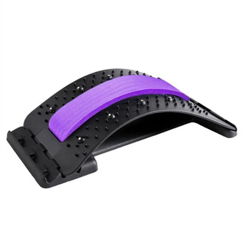 Back Stretcher Lower Back Pain Relief Device 3 Level Back Cracker Back Massager Lumbar Support Spine Board for Herniated Disc