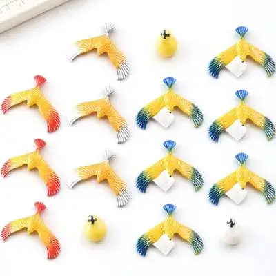 12Pcs Balance Gravity Eagle Bird Educational Finger Science Teaching Learning Kids Gift Balancing Bird Balancing Birds Toy