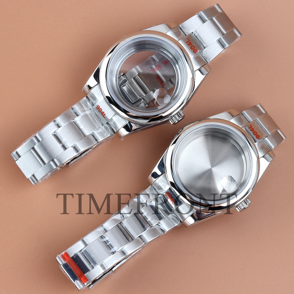 

Высококачественный серебряный корпус для часов 36 мм 39 мм NH35 с сапфировым стеклом, подходит для DATEJUST Seiko NH35 NH36, автоматический механизм, циферблат 28,5 мм, Oyster.