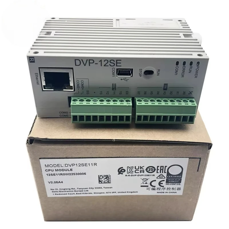

Brand-new Original PLC PAC Dedicated Controller Is Suitable for the DVP12SE11R Expansion Module Protection Application