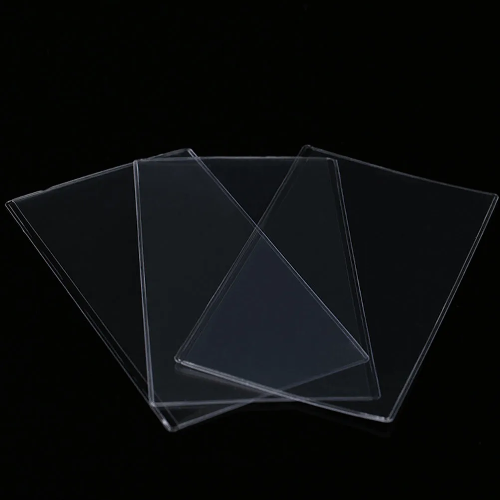 20 Pcs Protector Hard Rubber Cover Protective Bag Organizer Pvc Holder Banknote Storage