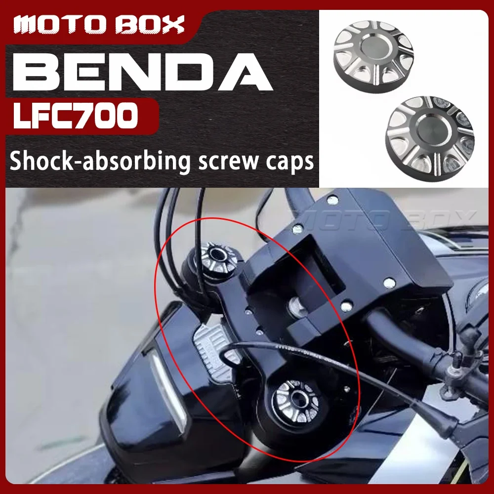 

For BENDA LFC700 shock-absorbing decorative cover for LFC 700 700 LFC silver black and silver titanium