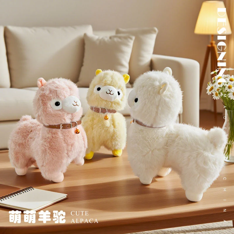 

Cute Grassland Alpaca Doll Stuffed Toy Plush Toy Girl Gift Children's Baby Doll