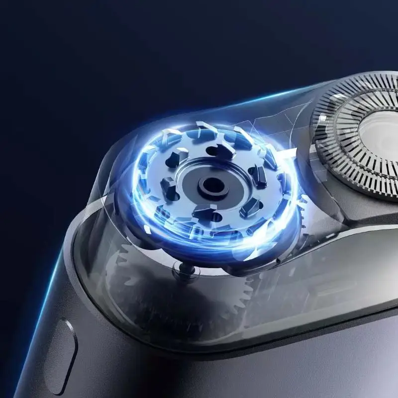 Xiaomi mijia s600 original cabeça de barbear elétrico para seco molhado máquina barbear aparador barba substituição lâmina barbear peças