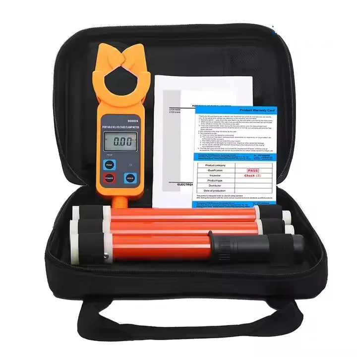 2026 ETCR9000S Portable Clamp Meter for AC/DC Leakage Current Frequency Voltage Capacitance Used for H/L Voltage Detection