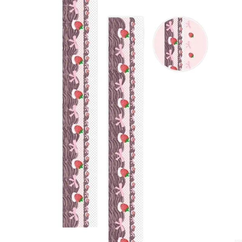 H37B tema inverno washis fita adorável fita decorativa fita para álbum