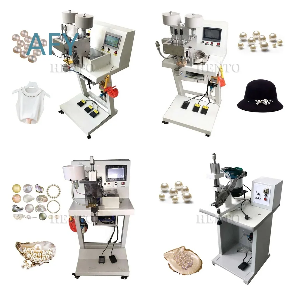 Automatic Clothing Ironing Machine for Garment Care Easy Pearl Setting Beading Attaching Device for Apparel Embellishment and