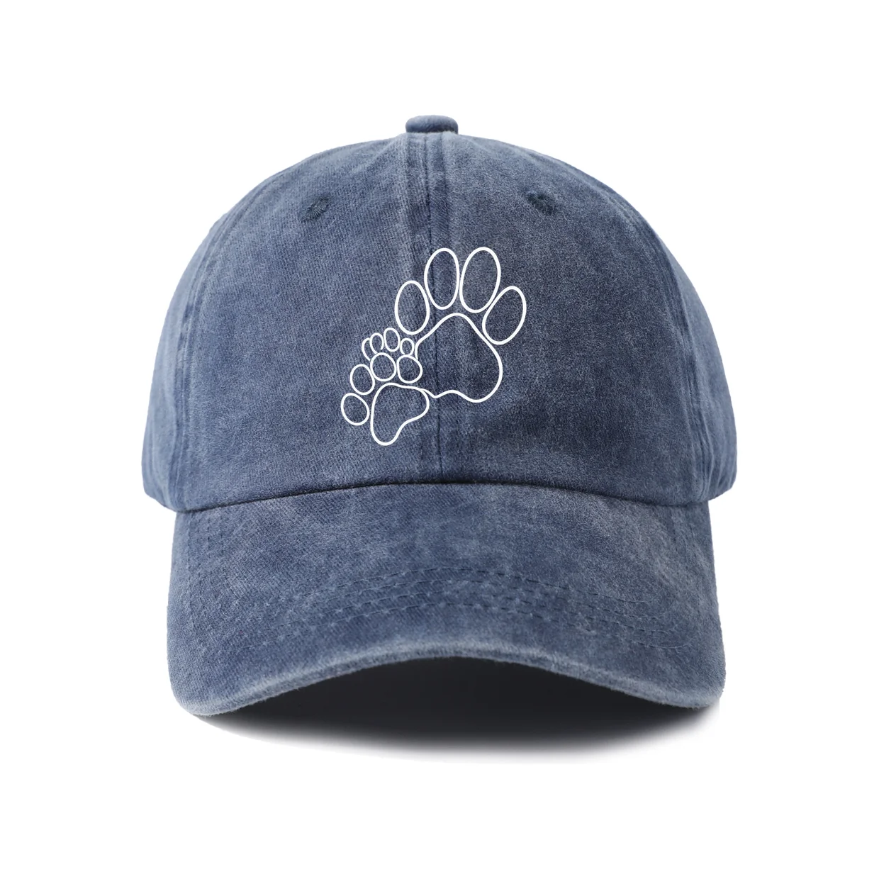 Expressive Slogan Graphic Baseball Cap, Vintage Washed Adjustable Unisex Dad Hat, Streetwear Gift