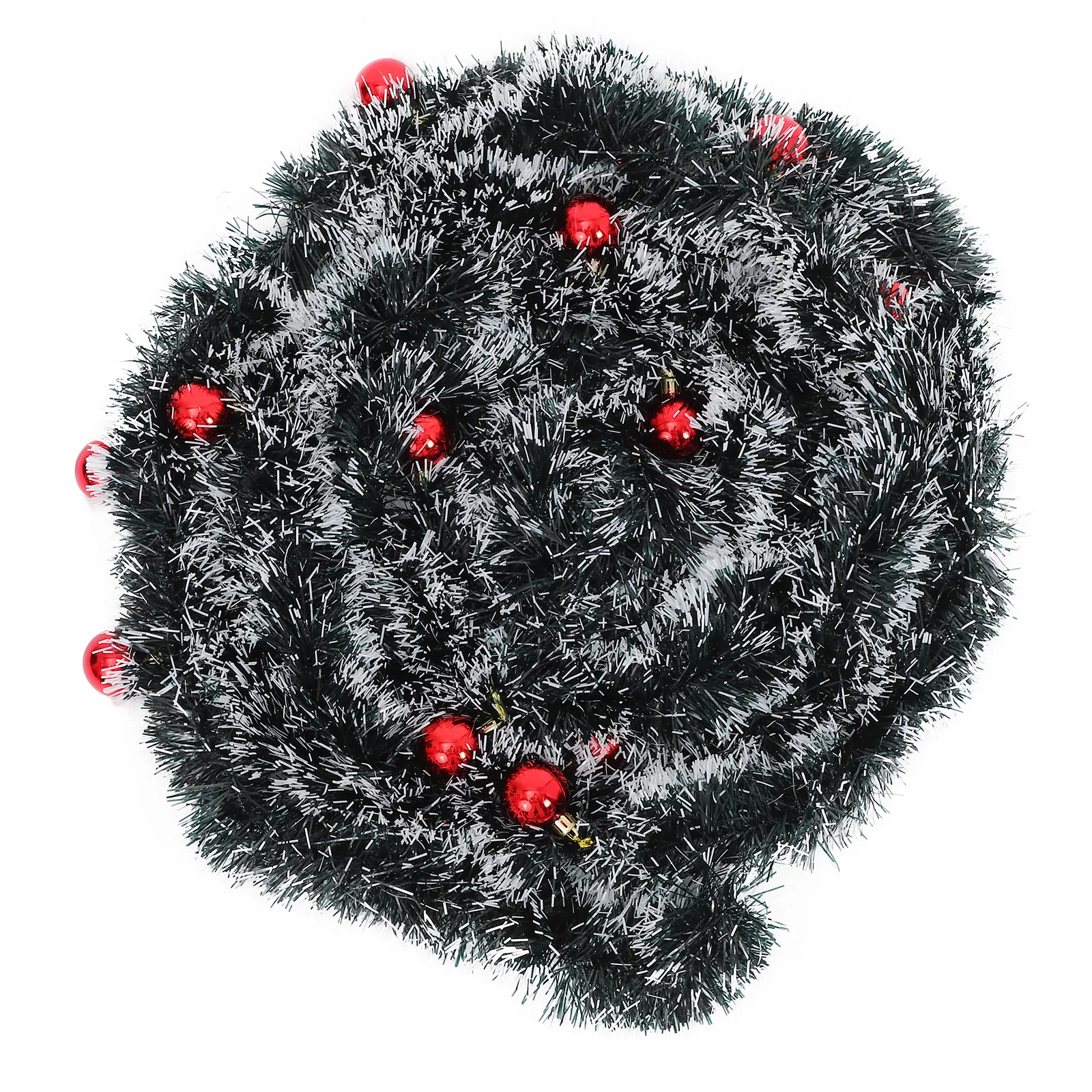 

Christmas Decor Dark Green Plastic for Wreath Making Xmas Party Supplies Home Classroom Mall Decoration Bright Color