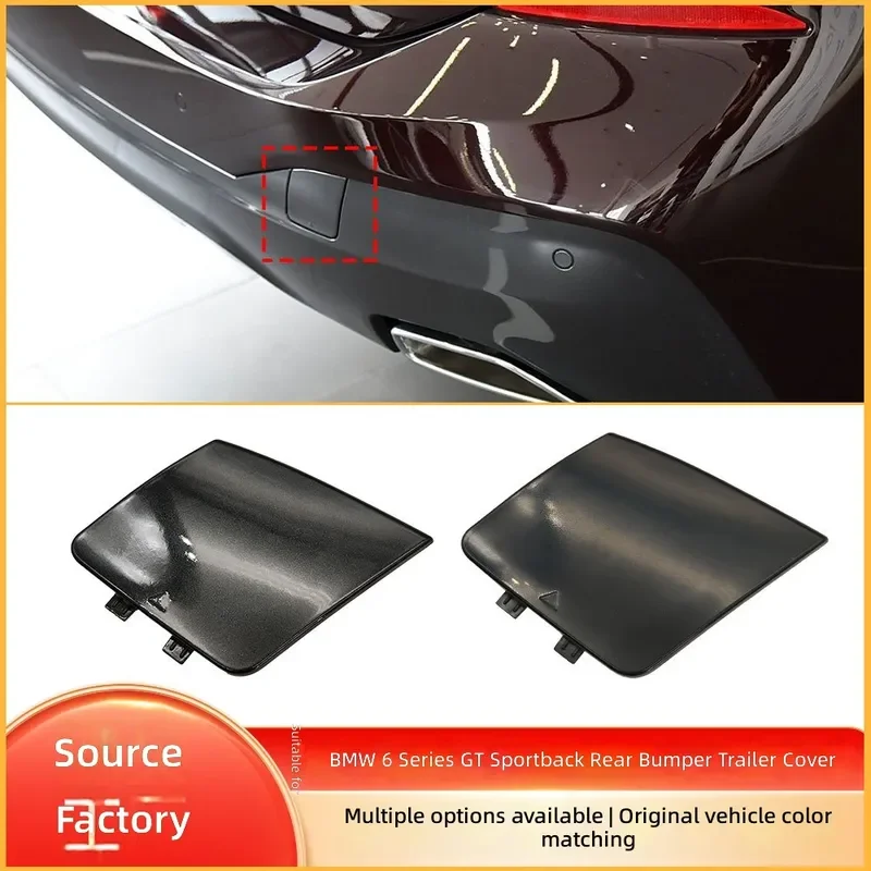 For BMW 6 Series GT G32 M Sport Rear Bumper Trailer Cover 51128069730