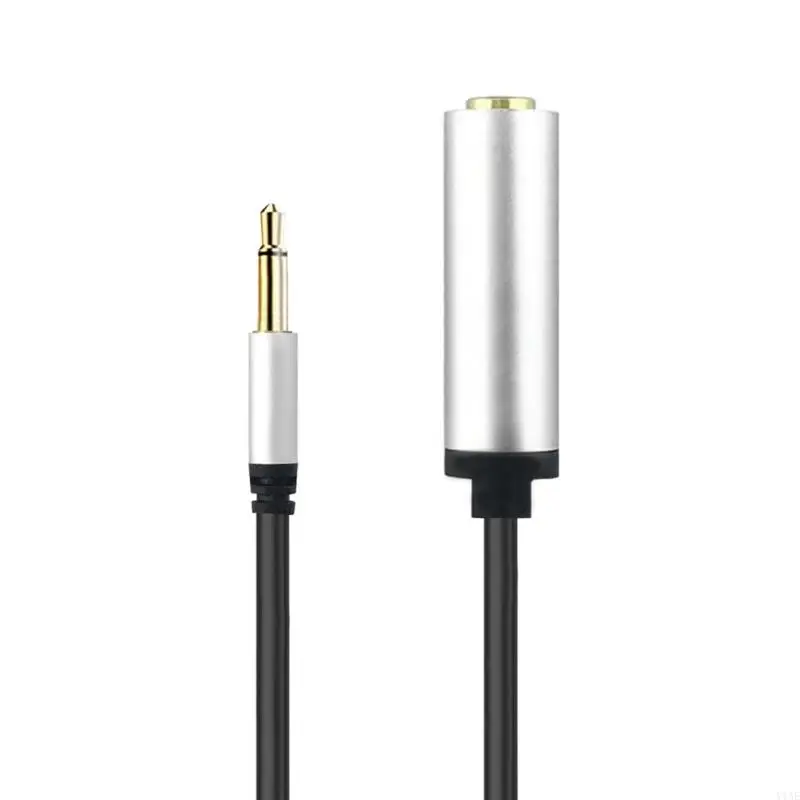 Y1AE 3.5mm 1/8inch Mono Male to 6.35mm 1/4inch Mono Female Adapter Sound Cable