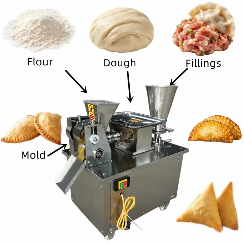 Household mini samosa making machine, automatic empanada machine, salted fish spring roll machine, dumpling making machine