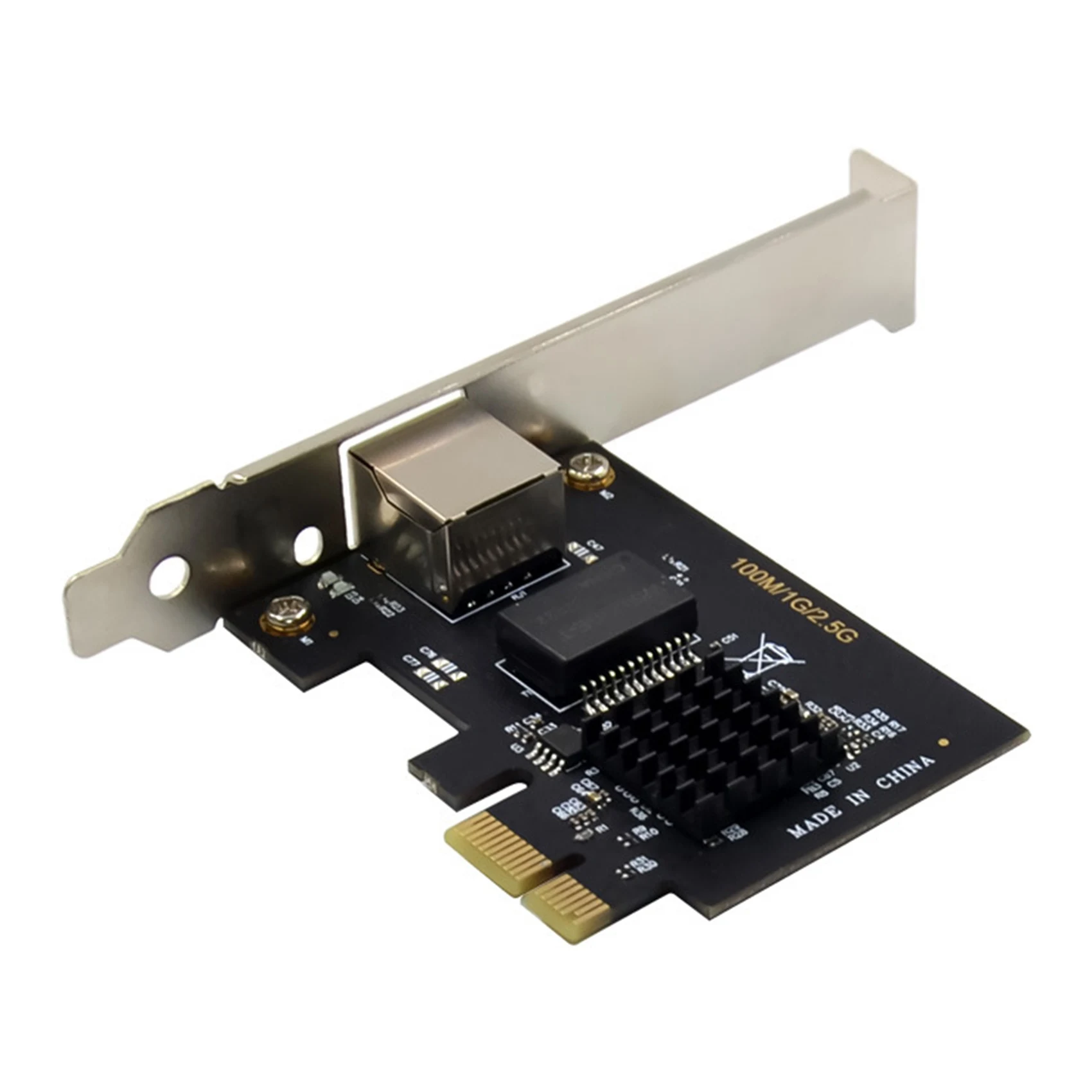 Серверная сетевая карта PCIE X1 RTL8125B, 2,5 Гбит/с, мульти гигабитная сетевая карта, адаптер PCIE Gigabit Ethernet