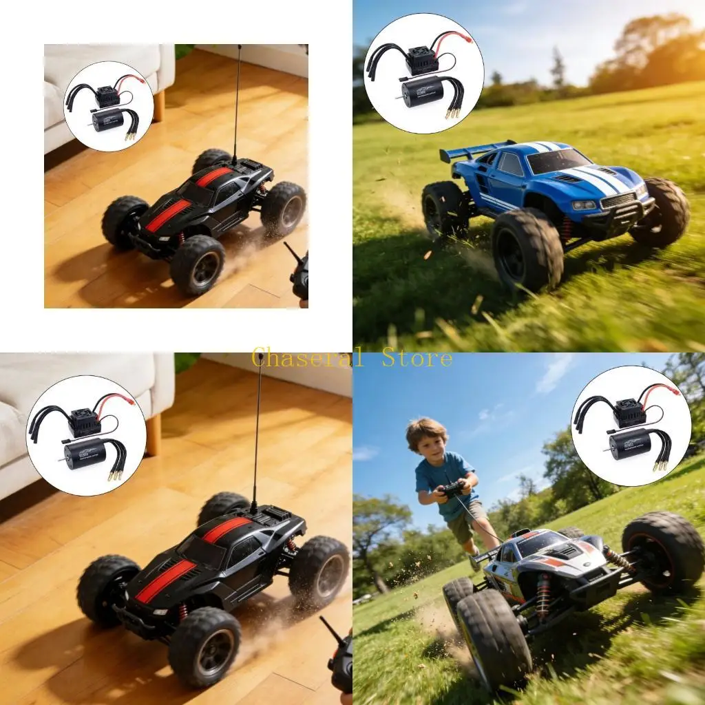 E7CE 3660 Electric Motor And 60A Current Unit Set For Better Scale Models