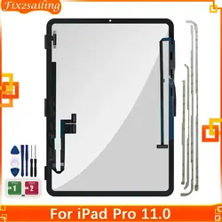 AAA+++Touch Screen For iPad Pro11 Digirtizer Sensor Glass Panel  A1980 A1934 A1979 Touch screen Replacement For iPad Pro 11