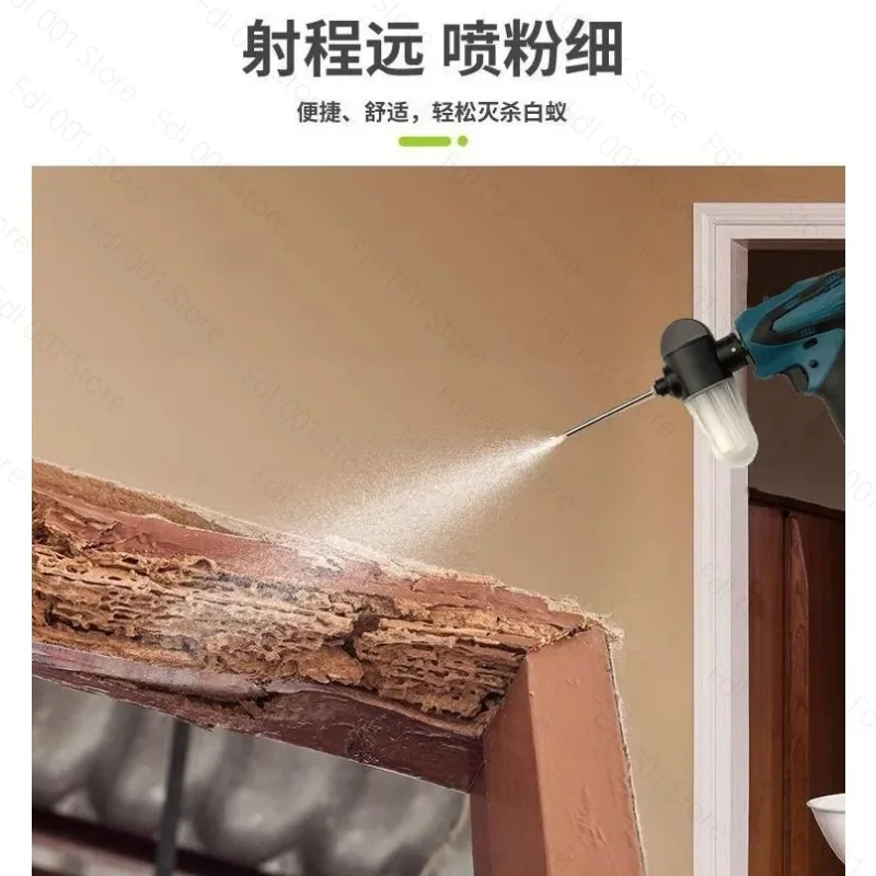 Electric powder sprayer for termite control, pesticide spraying gun,fully automatic high-power fruit tree pollination equipment.
