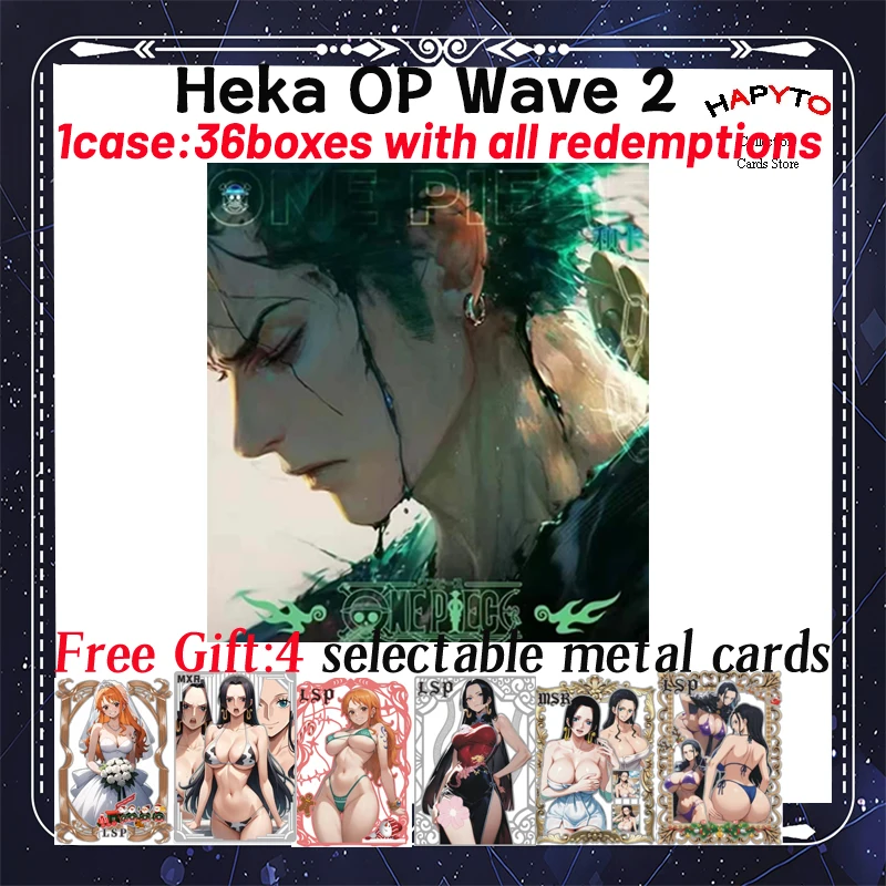 

Heka One Piece Wave 2 "The Final Island" Episode 1 CCG TCG ACG Luffy Robin Boa Booster Box CCG TCG Hobby Gift