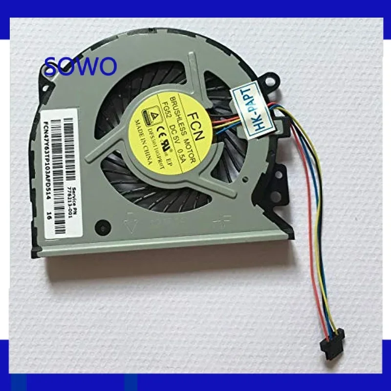 Replacement Fan for Hp Pavilion 13-A 13-A000 13-A100 X360 Envy 15-u Series, 776213-001 779598-001 776215-001