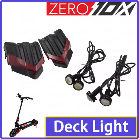 Zero 10X LED Light Bulb T10-ddm Electric Scooter ZERO 10X Deck Lamp Front Light Rear Light Tail Light Original Spare Parts