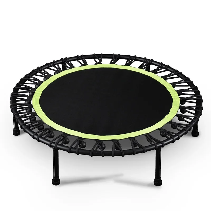 

40" Fitness Trampoline Stretch Cord Round Silent Bouncer