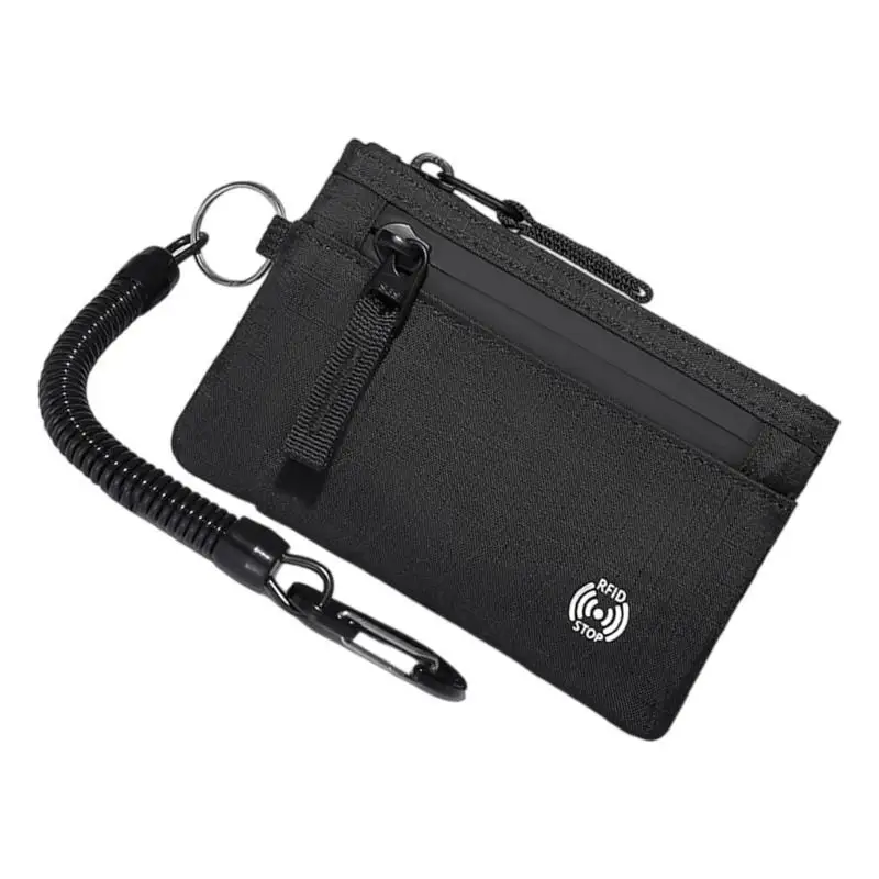 Y1UB Simple Coin Purse Water Resistant Wallet Credit Card Holders Card Case