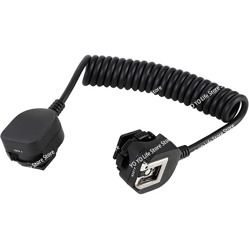 Suitable for Sony Flash TTL Off-Machine Lead Flash Cable, High-Speed Synchronous MI Hot Shoe Cable, Compatible with A7 Series