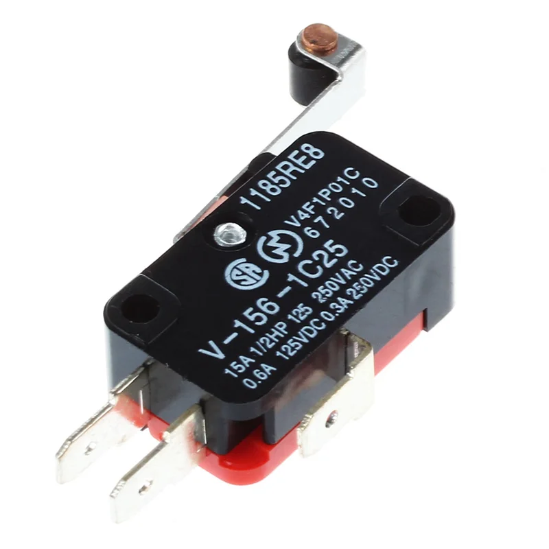 A14MリミットスイッチロングヒンジローラーレバーアームSPDTスナップアクション＆HH52P DC24VコイルDPDT 8ピン電磁パワーリレー