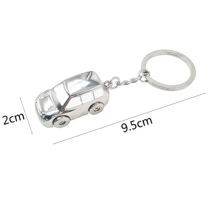 3D Car Shape Key Chain Metal Key Ring Auto Car Keychain Keyring Car Styling For Audi A4 A6 A8 Q3 Q7 BMW M3 M5 E36 E39 F10 F30