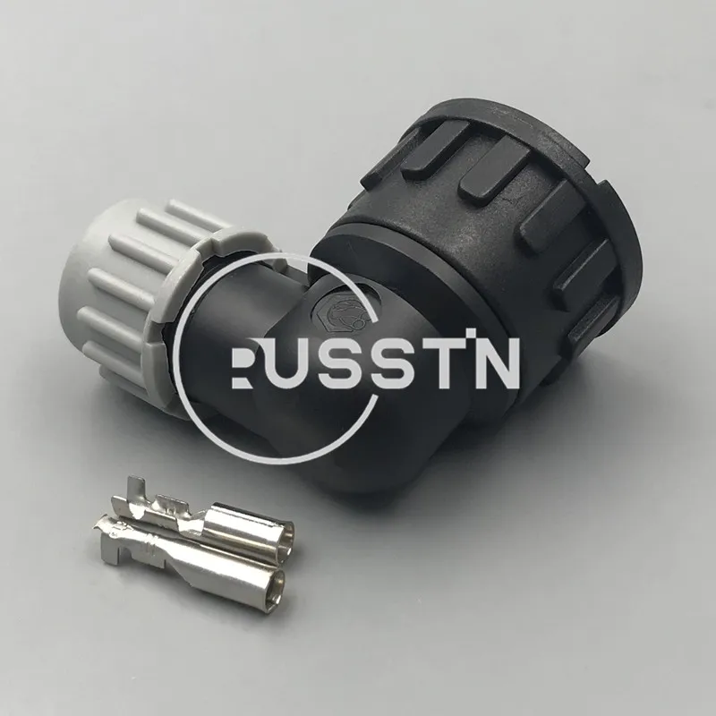 1 Set 2 Pin Auto Reversing Light Switch Connector Waterproof Lamp Wiring Socket AC Assembly 9800808 For Cars Truck