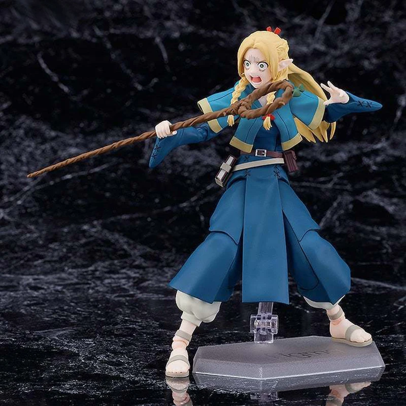Original Max Factory Figma Serie 633, Delicious in Dungeon Marcille, Anime-Actionfigur, Spielzeug, Montagemodell, Ornamente, Sammlung