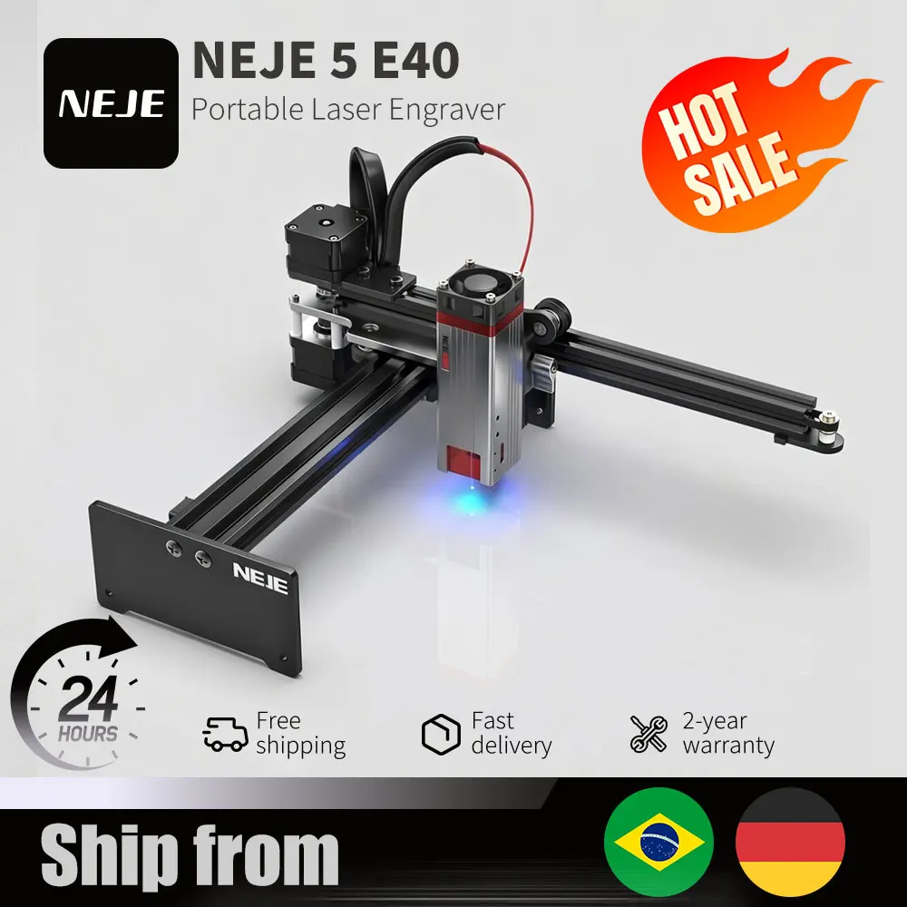 3 40W 80W Laser Engraver Cutter 3D Wood Router