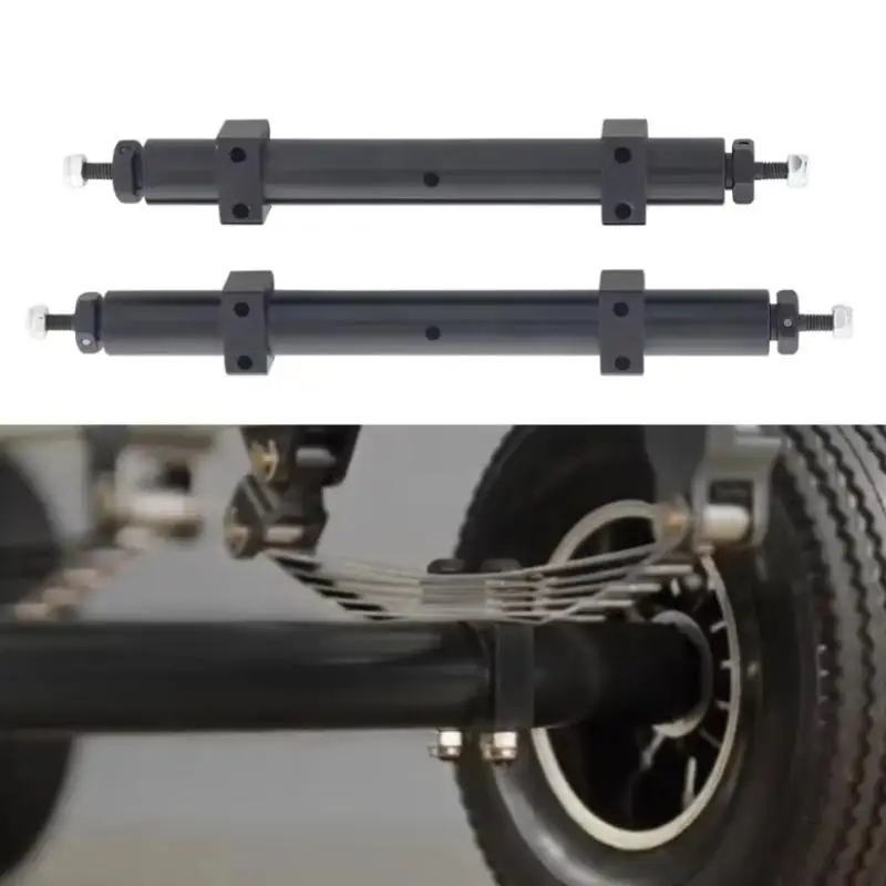 Reliable Metal Unpowered Rear Axle 120mm 140mm for 1/14 Trailer DIY Builders and Enthusiasts