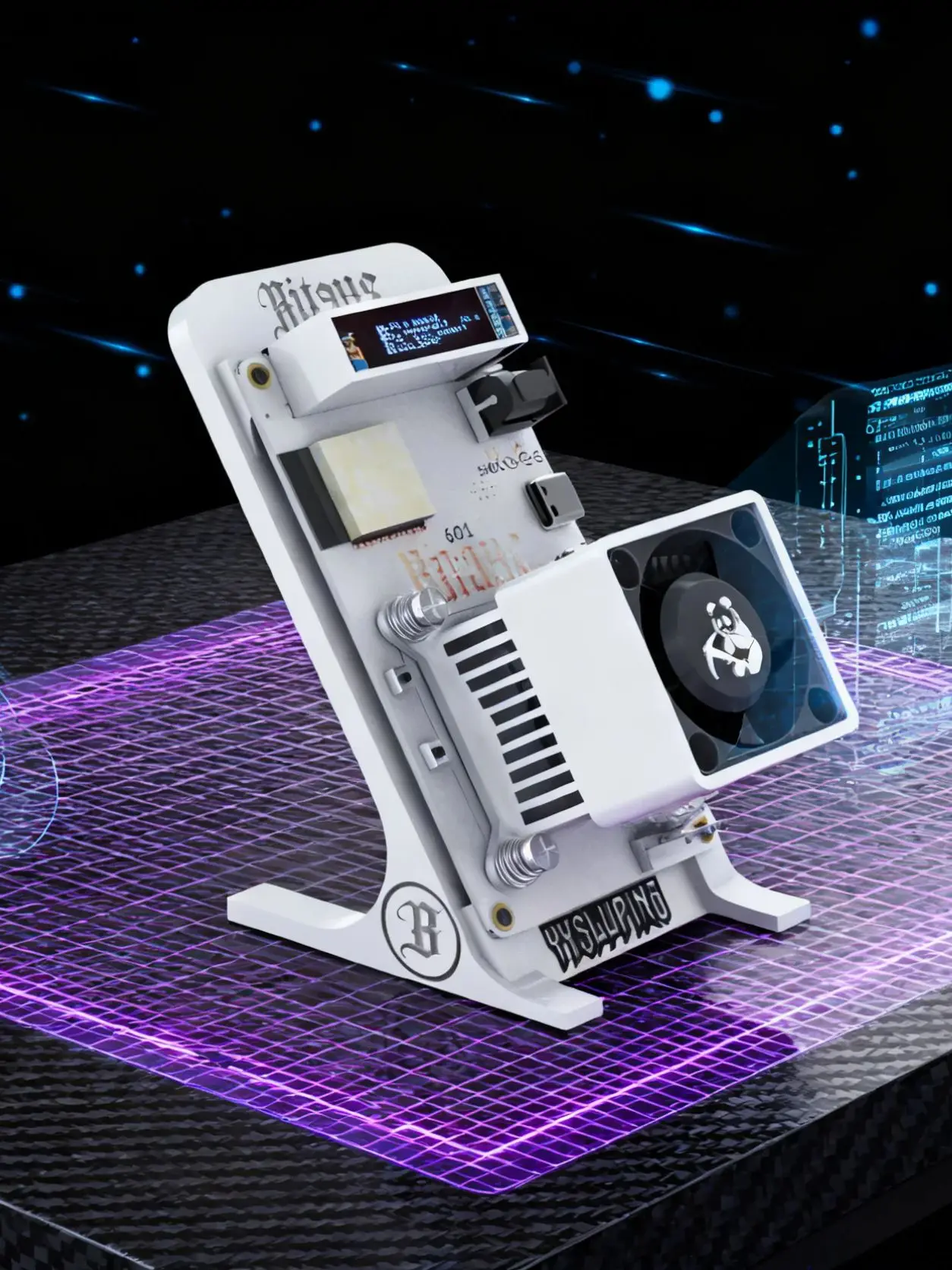 Factory wholesale 2025 Latest Bitaxe Gamma 601 1.2th/s 18W Open Source Bitcoin Miner With Power Supply