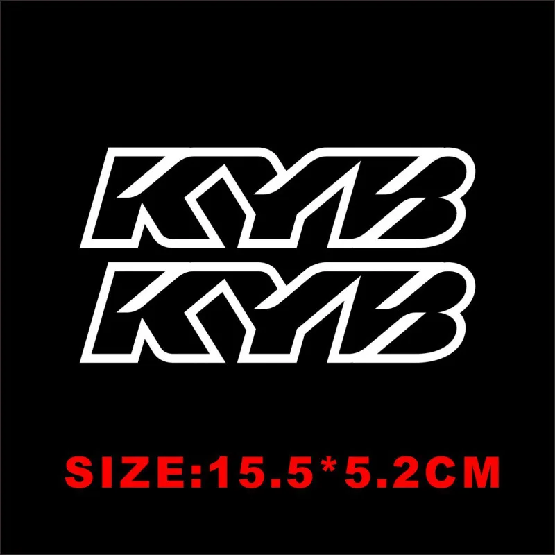Showa KYB WP Style Vordergabel-Aufkleber Wasserdichte Vinyl-Sticker für Motocross Dirt Bike Federung